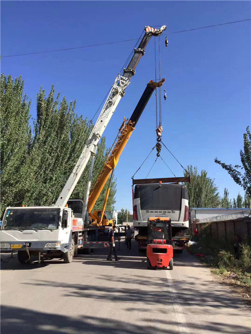 哈尔滨市港口集装箱搬运案例